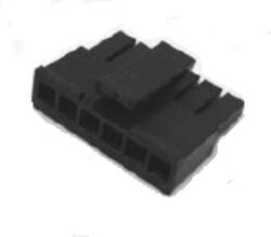 SM C03 4130 02 SH - Crimp connector micro fit RM3,00mm Housing 2pin WE= 662 002 113 332